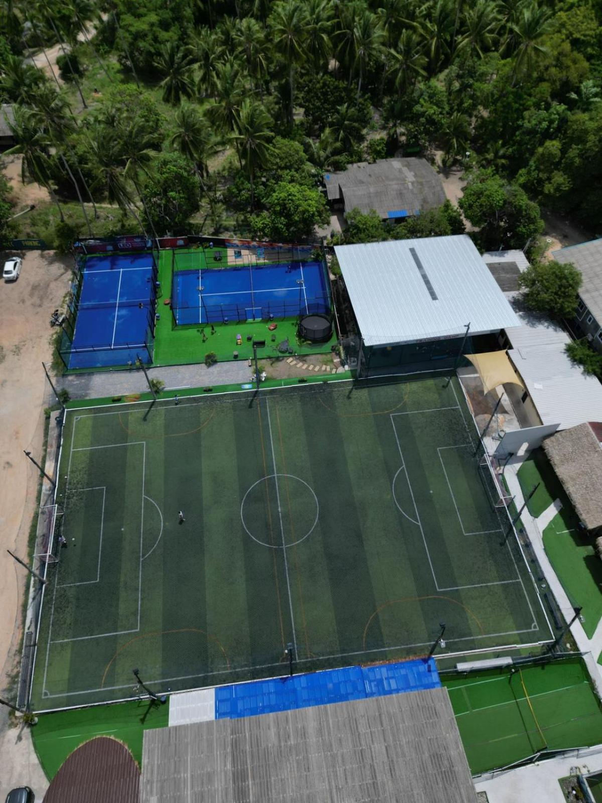 Phangan Padel Club Otel Baan Tai Dış mekan fotoğraf