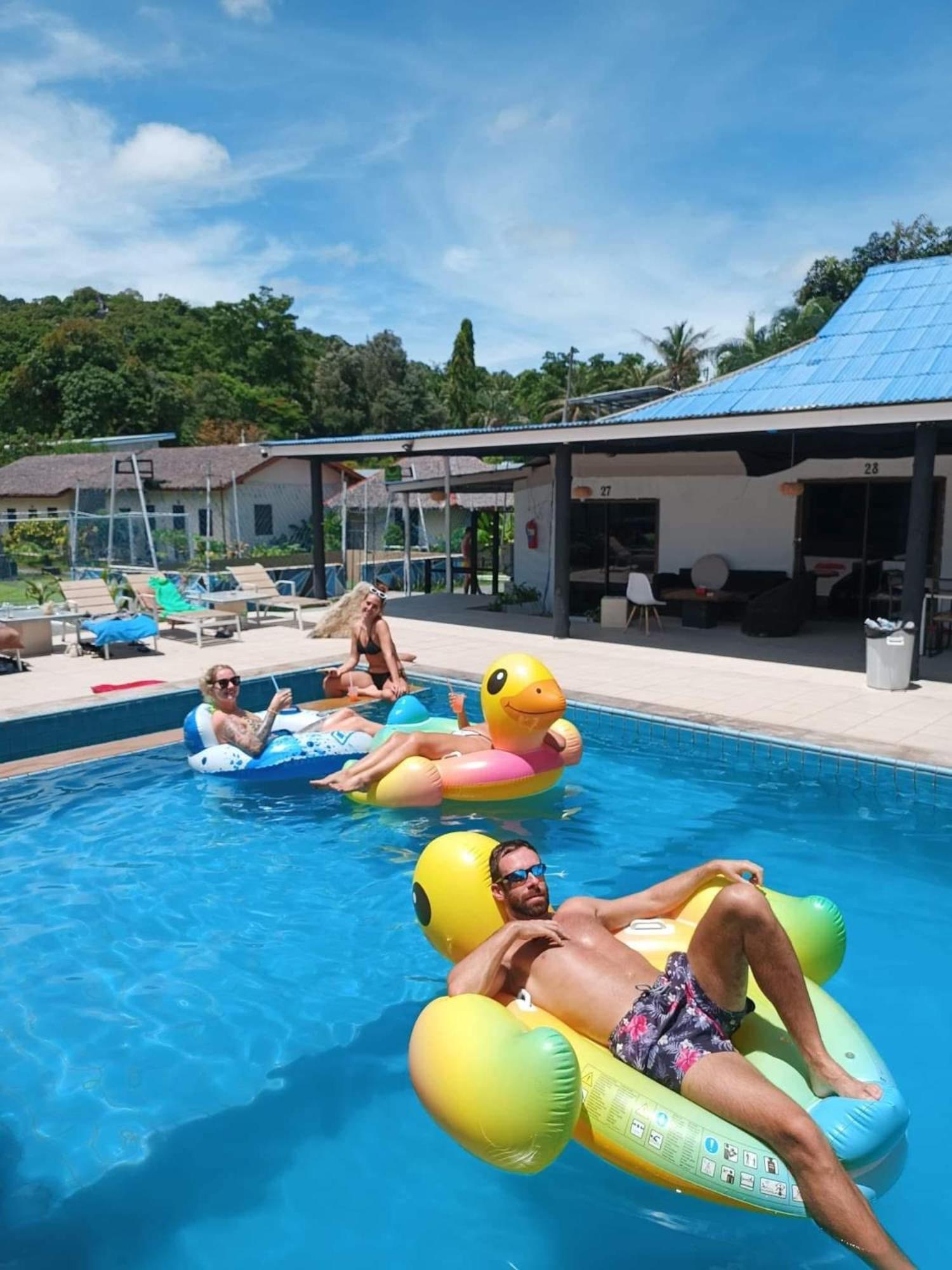 Phangan Padel Club Otel Baan Tai Dış mekan fotoğraf